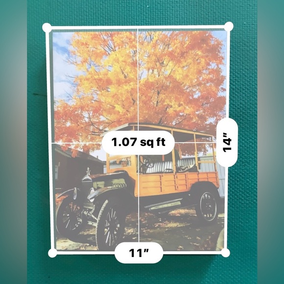 Greenfield Village Canvas Print Ford Model T Depot Hack 1923 Wall Art - Picture 3 of 5